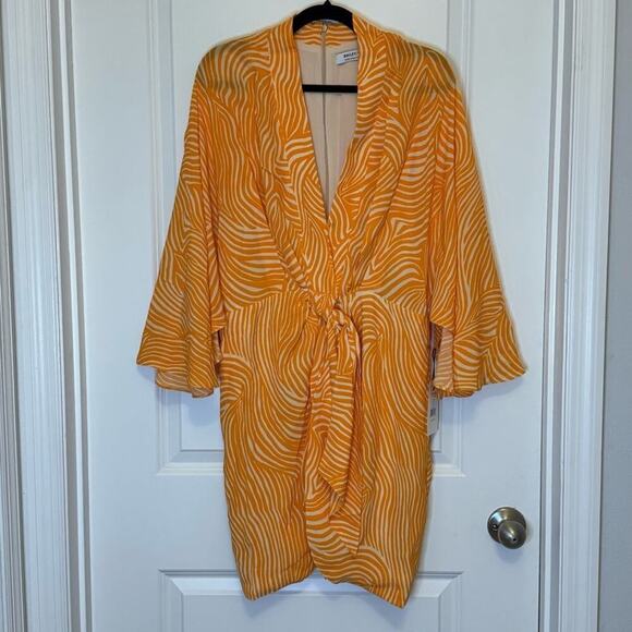 Bailey 44 Dresses & Skirts - Bailey 44 Vibrant Orange Bat Wing dress